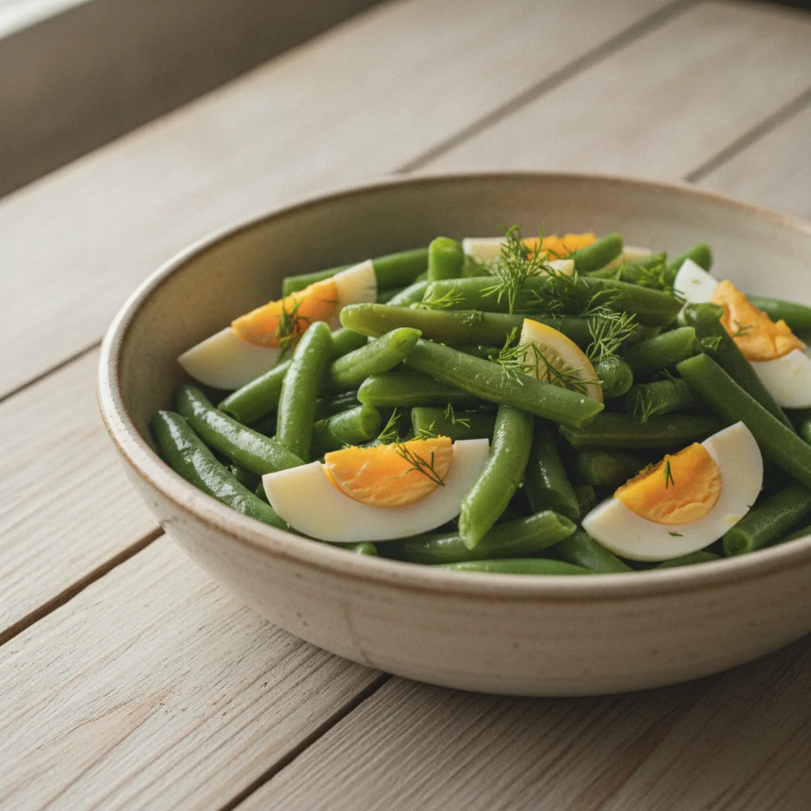 Bulgarian Green Bean & Egg Salad (Salata ot Zelen Fasul s Yaitsa)