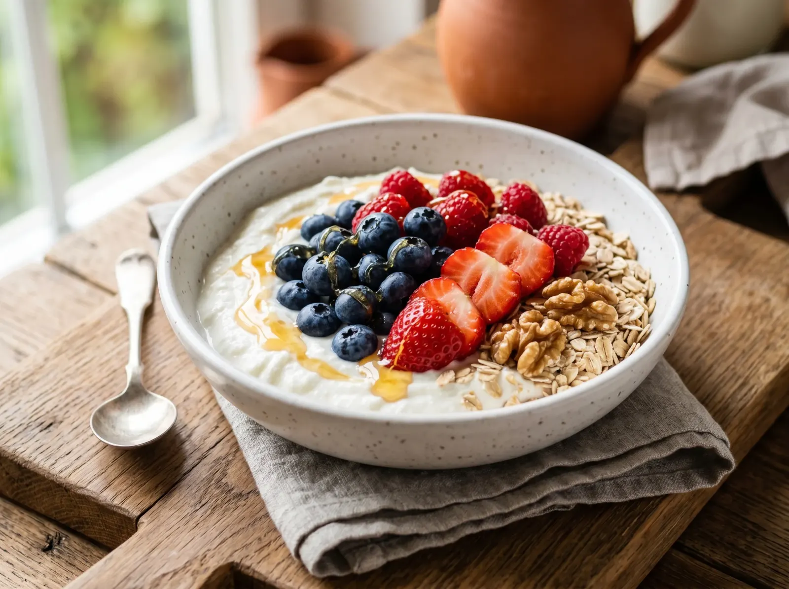 Kefir Berry Breakfast Bowl